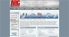 Desktop Screenshot of abcsheetmetal.com